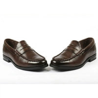 Mocasini clasici din piele PU Penny pentru bărbați