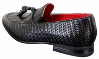 Mens Classic Tassel PU Leather Loafers