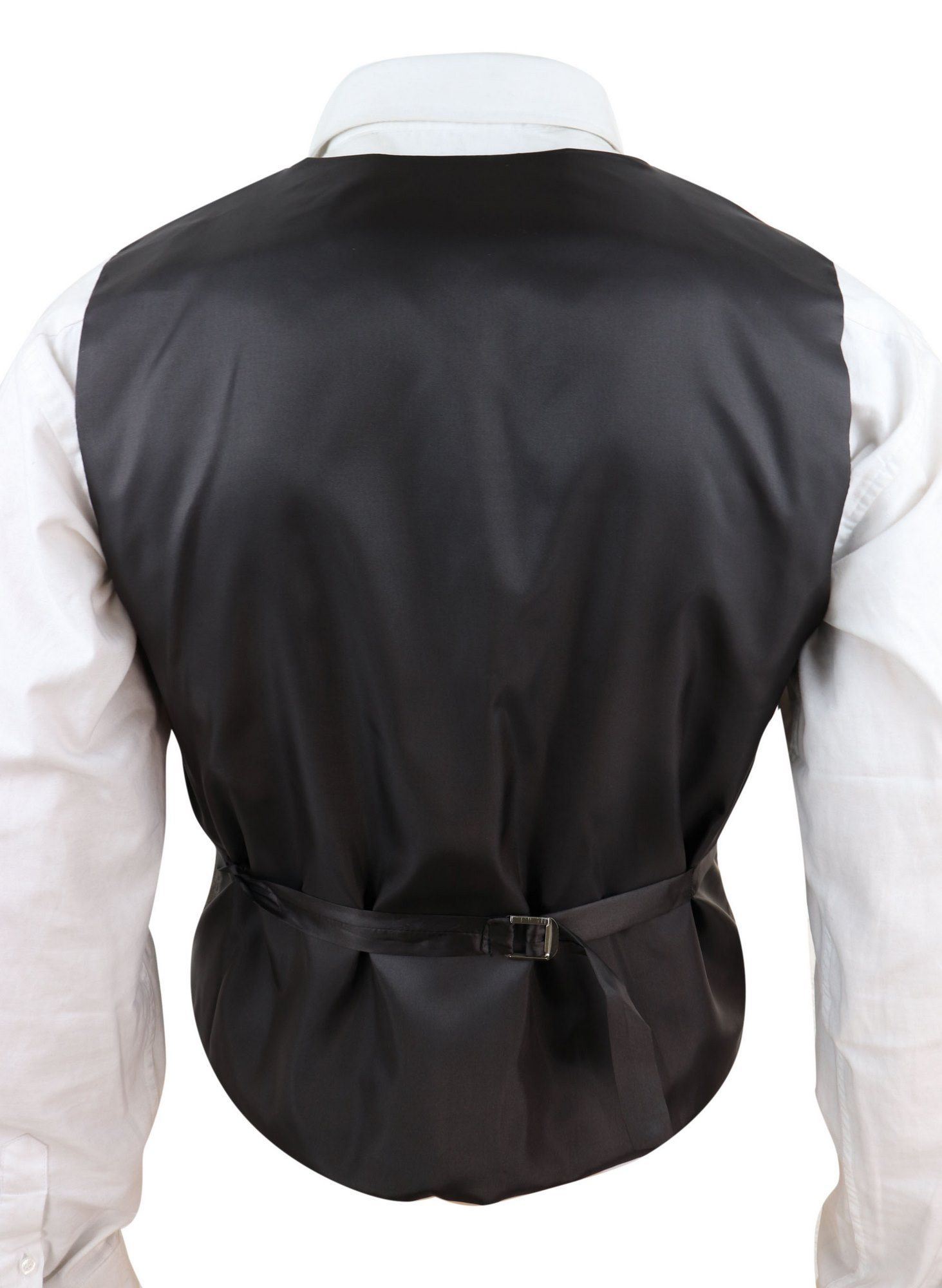 Mens Double Breasted Tweed Waistcoat