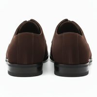 Pantofi Oxford pentru bărbați din piele întoarsă artificială, cu șireturi