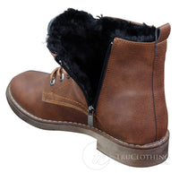 Mens Fleece Lined Winter Boots