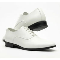 Pantofi Oxford formali pentru bărbați, din piele PU lăcuită