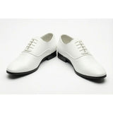 Pantofi Oxford formali pentru bărbați, din piele PU lăcuită