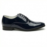 Pantofi Oxford formali pentru bărbați, din piele PU lăcuită