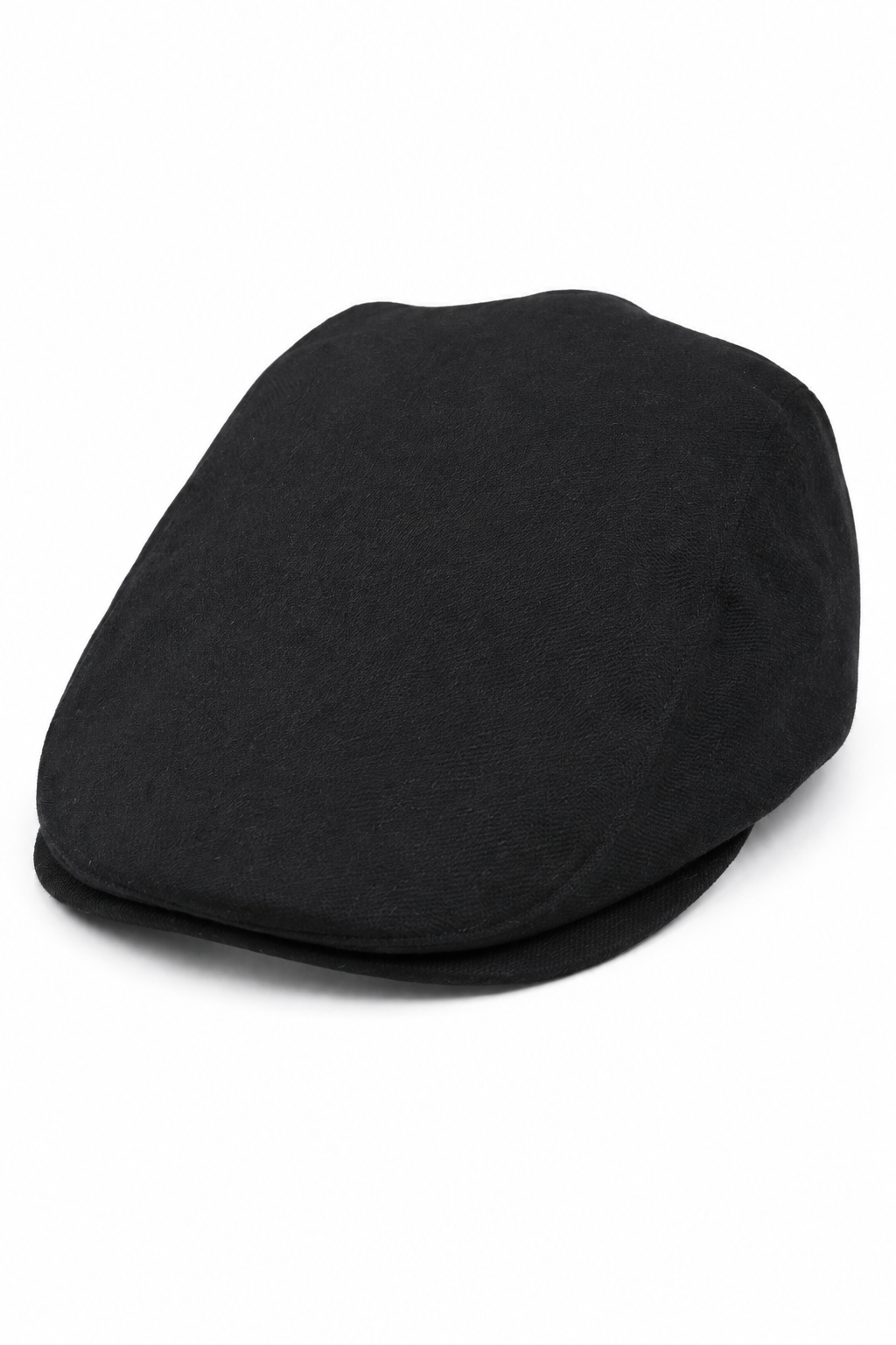 Șapcă plată neagră pentru bărbați, stil Grandad Baker, din tweed cu 8 panouri, stil vintage, clasic, elegant, casual, anii 1920
