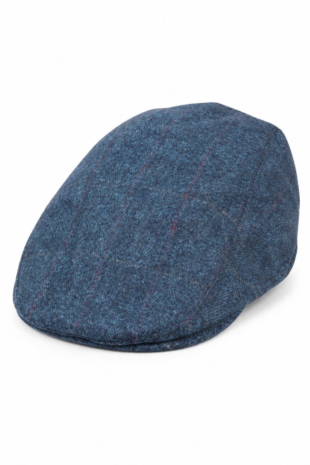 Șapcă bărbătească Grandad Baker, albastră, cu 8 panouri, din tweed, vintage, clasică, elegantă, casual, anii 1920
