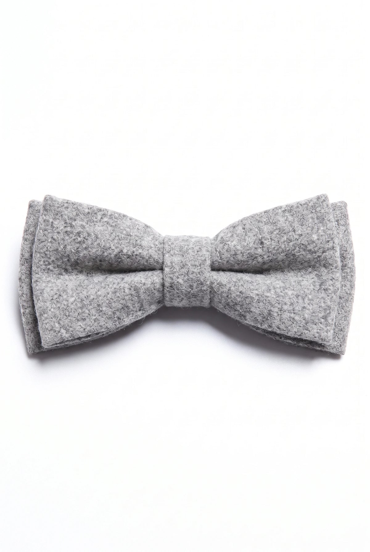 Papion gri din tweed pentru bărbați