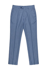 Charles - Pantaloni de vară albaștri pentru bărbați