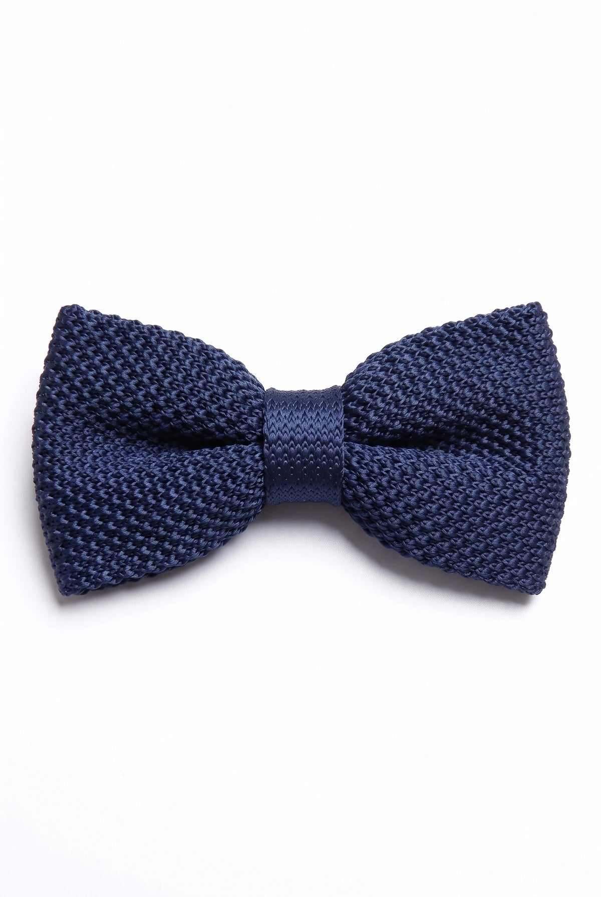 Papion tricotat bleumarin pentru bărbați