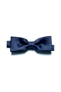 Papion bărbătesc din satin bleumarin