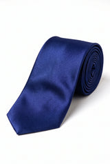 Set de cravate bleumarin pentru bărbați