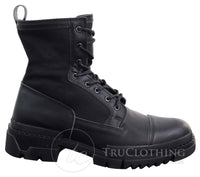Mens PU Leather Ankle Boots
