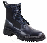 Mens PU Leather Ankle Boots