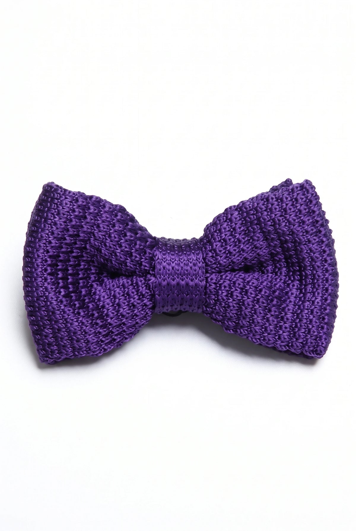 Papion tricotat violet pentru bărbați