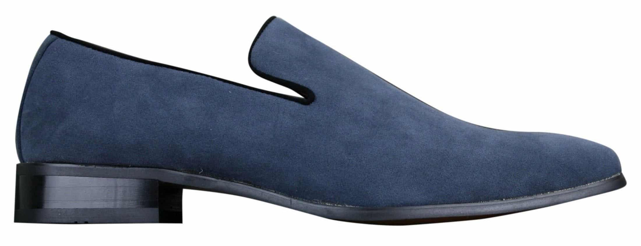 Mens Slip On Suede Driving Loafers Shoes Leather Smart Casual Red Blue Black