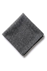Set cravată și batistă bărbătească - Tweed gri STZ23, mărime universală