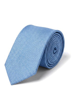 Set cravată bărbătească cu buzunar pătrat, cravată formală solidă - albastru deschis