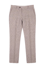 Ralph - Pantaloni bărbătești din tweed crem
