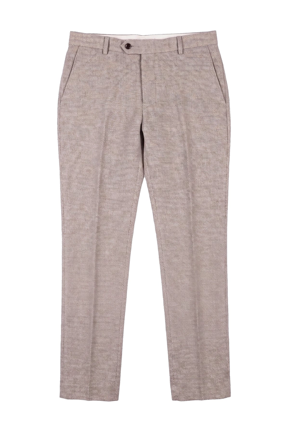 Ralph - Pantaloni bărbătești din tweed crem