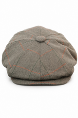 Șapcă bărbătească Peaky Blinders în carouri Tweed
