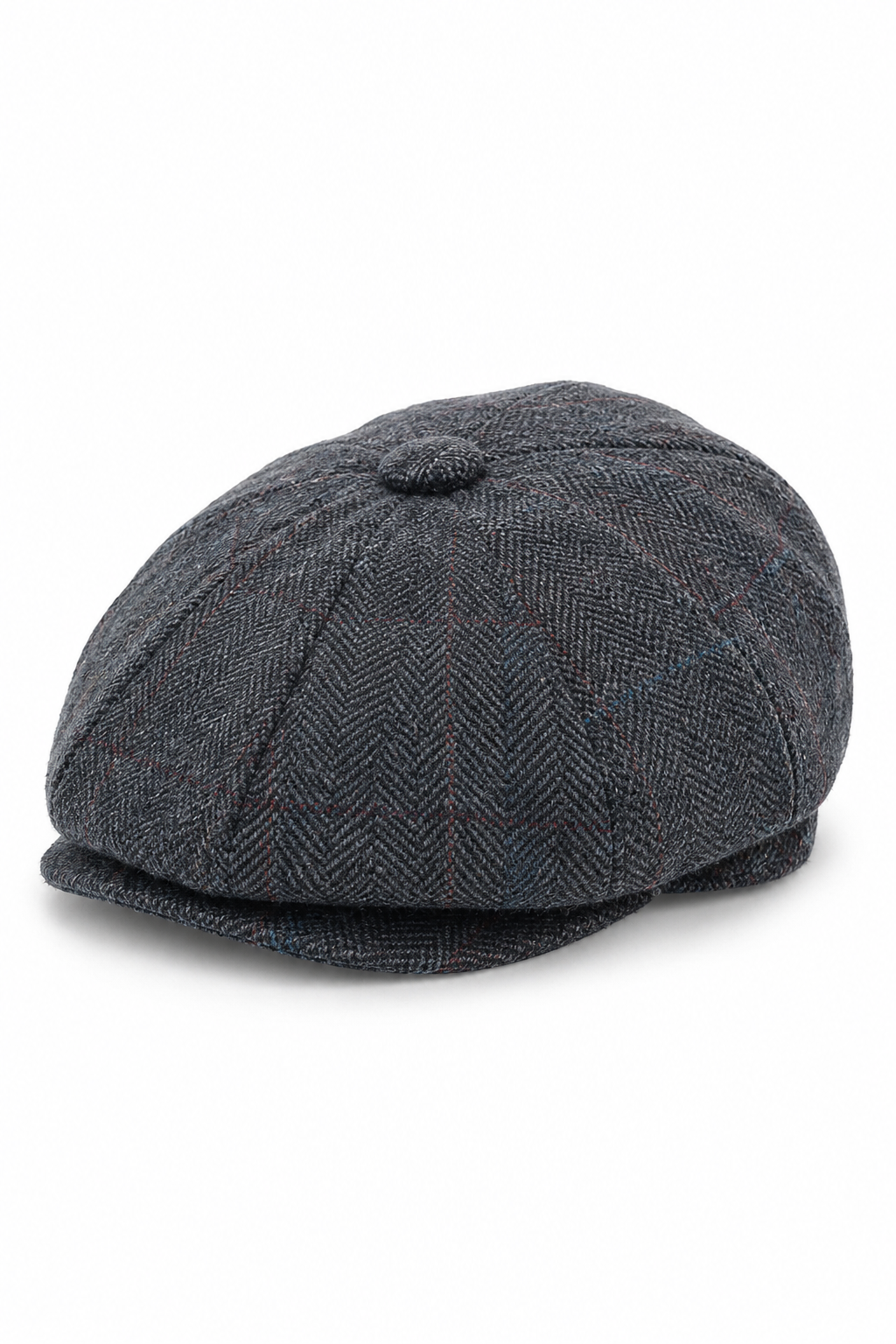 Șapcă bărbătească Peaky Blinders în carouri Tweed