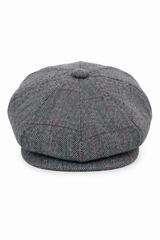 Șapcă bărbătească Peaky Blinders în carouri Tweed