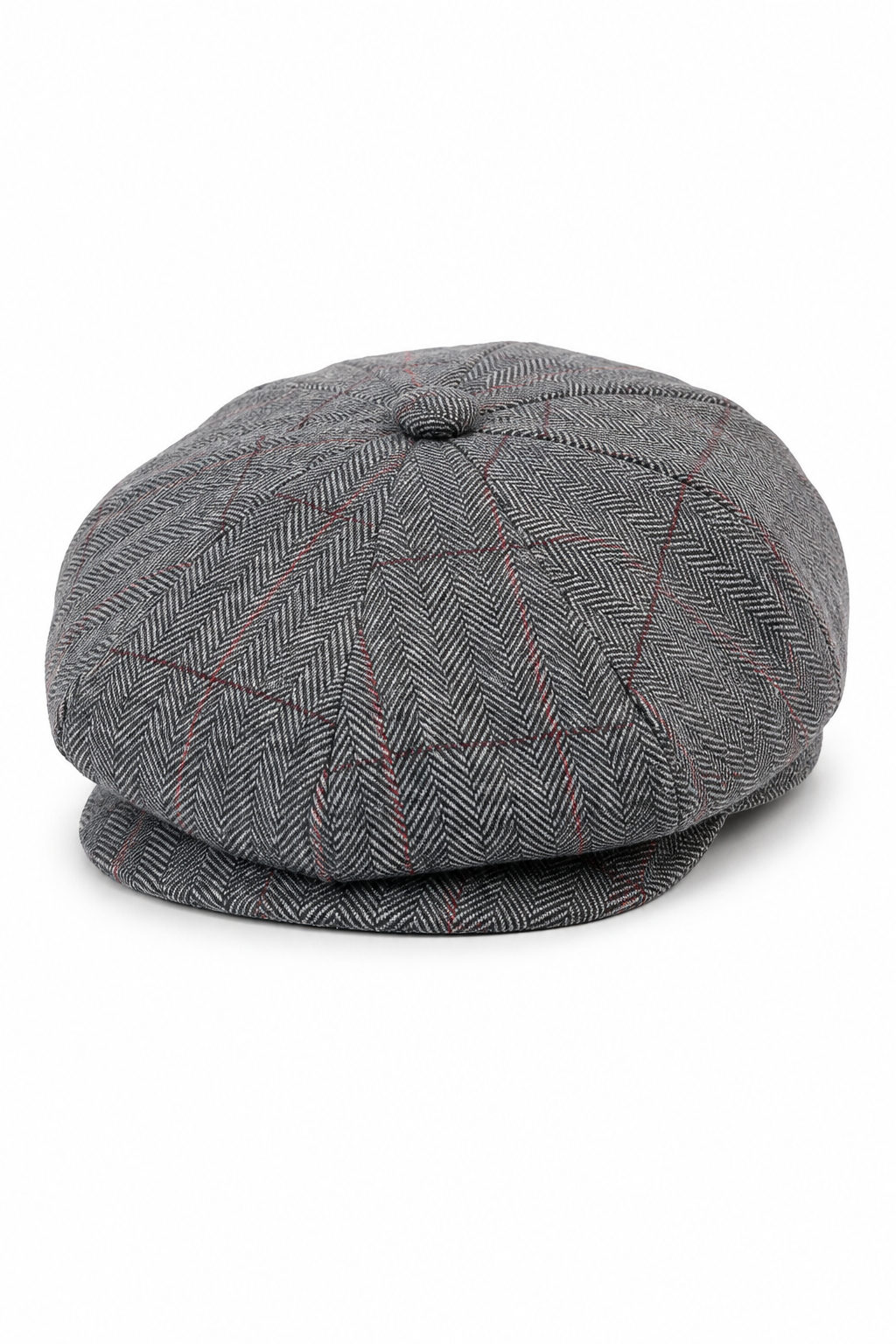 Șapcă bărbătească Peaky Blinders în carouri Tweed
