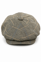 Șapcă bărbătească Peaky Blinders în carouri Tweed
