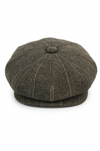 Șapcă bărbătească Peaky Blinders în carouri Tweed