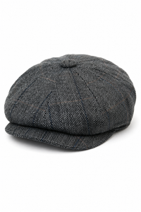 Șapcă bărbătească Peaky Blinders în carouri Tweed