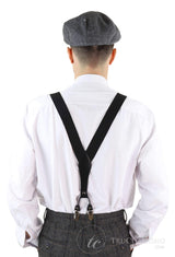 Mens Vintage Trouser Braces/Suspenders - Many Colours