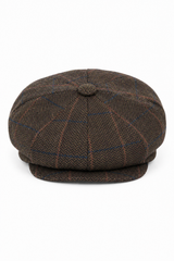 Pălărie vintage bărbătească din tweed Peaky Blinders