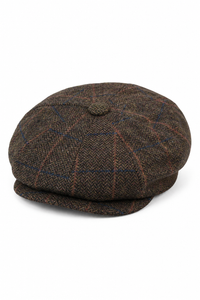 Pălărie vintage bărbătească din tweed Peaky Blinders