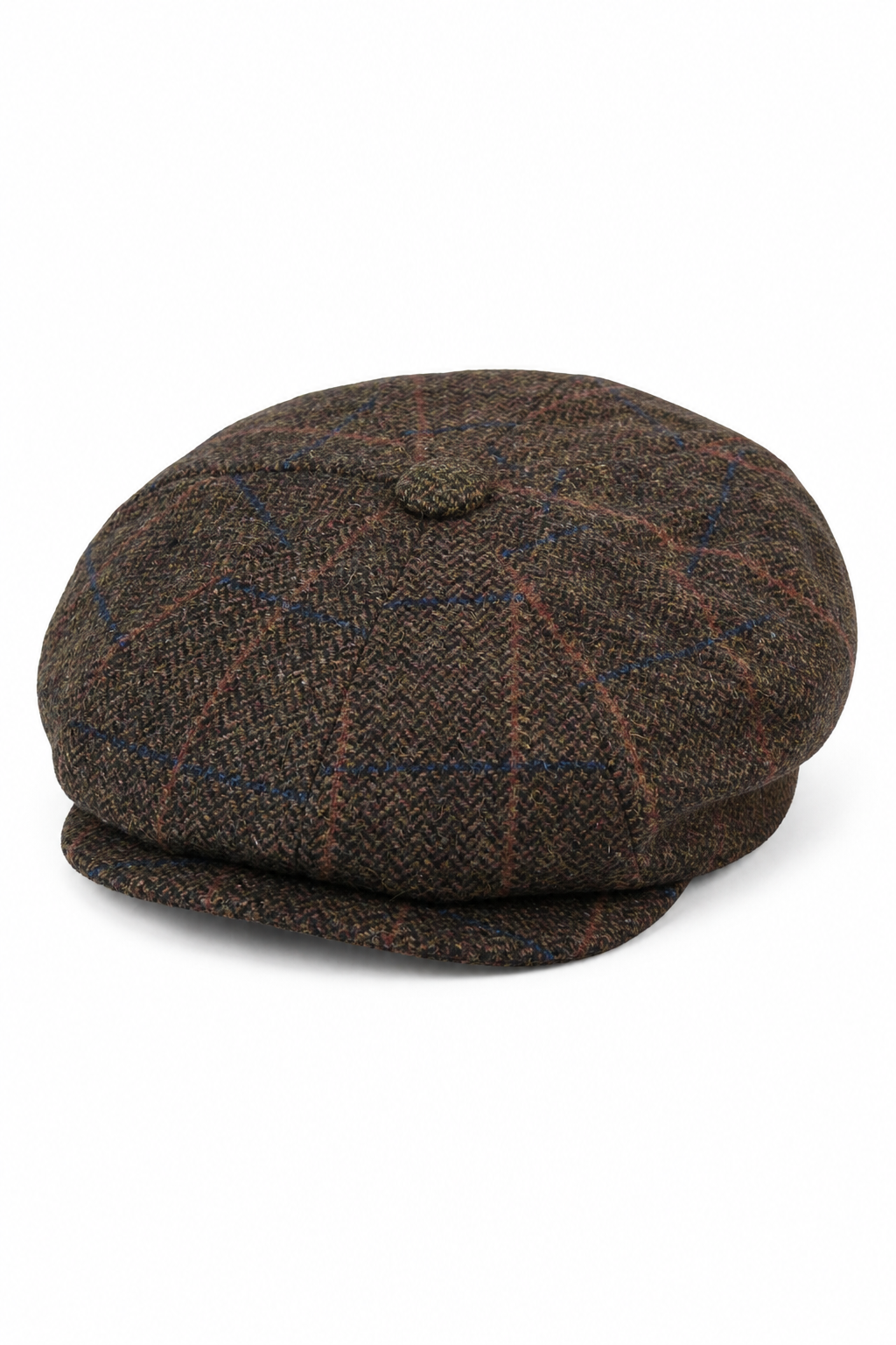 Pălărie vintage bărbătească din tweed Peaky Blinders