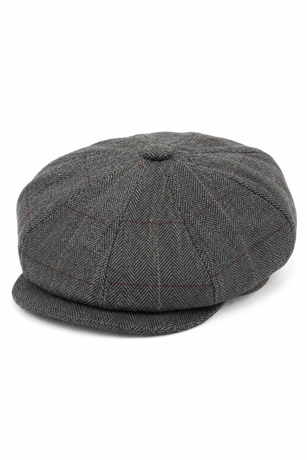 Pălărie vintage bărbătească din tweed Peaky Blinders