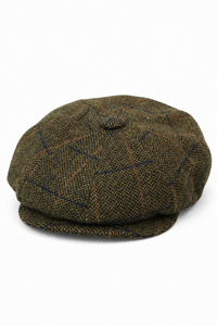Pălărie vintage bărbătească din tweed Peaky Blinders