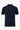 Tricou polo tricotat cu fermoar bleumarin pentru bărbați