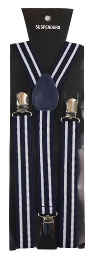 Mens Stripe Classic Trouser Suspenders