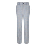 Boys 3 Piece Suit Cream Beige Tweed Check Vintage Retro Tailored Fit 1920s