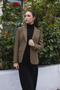 Ralph - Sacou croit croit din tweed maro pentru femei