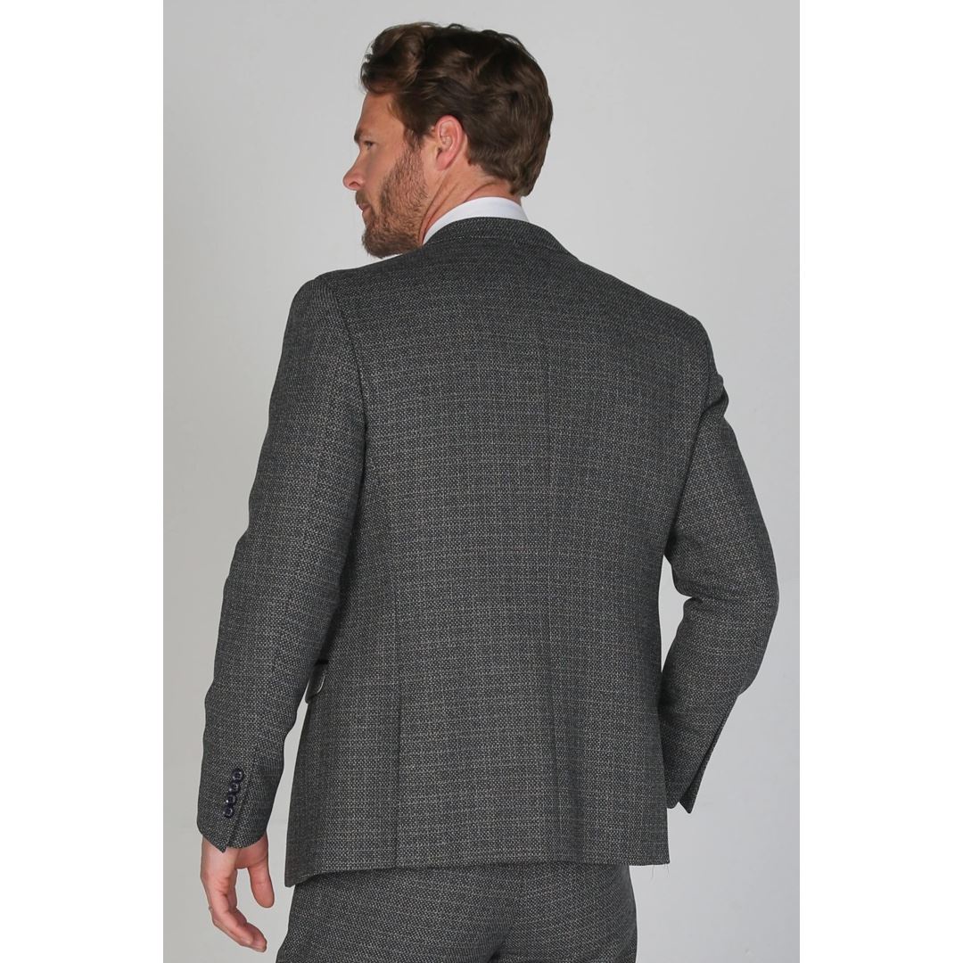 Ralph - Men's Navy Tweed Blazer
