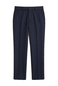 Regent - Pantaloni bărbătești în carouri bleumarin
