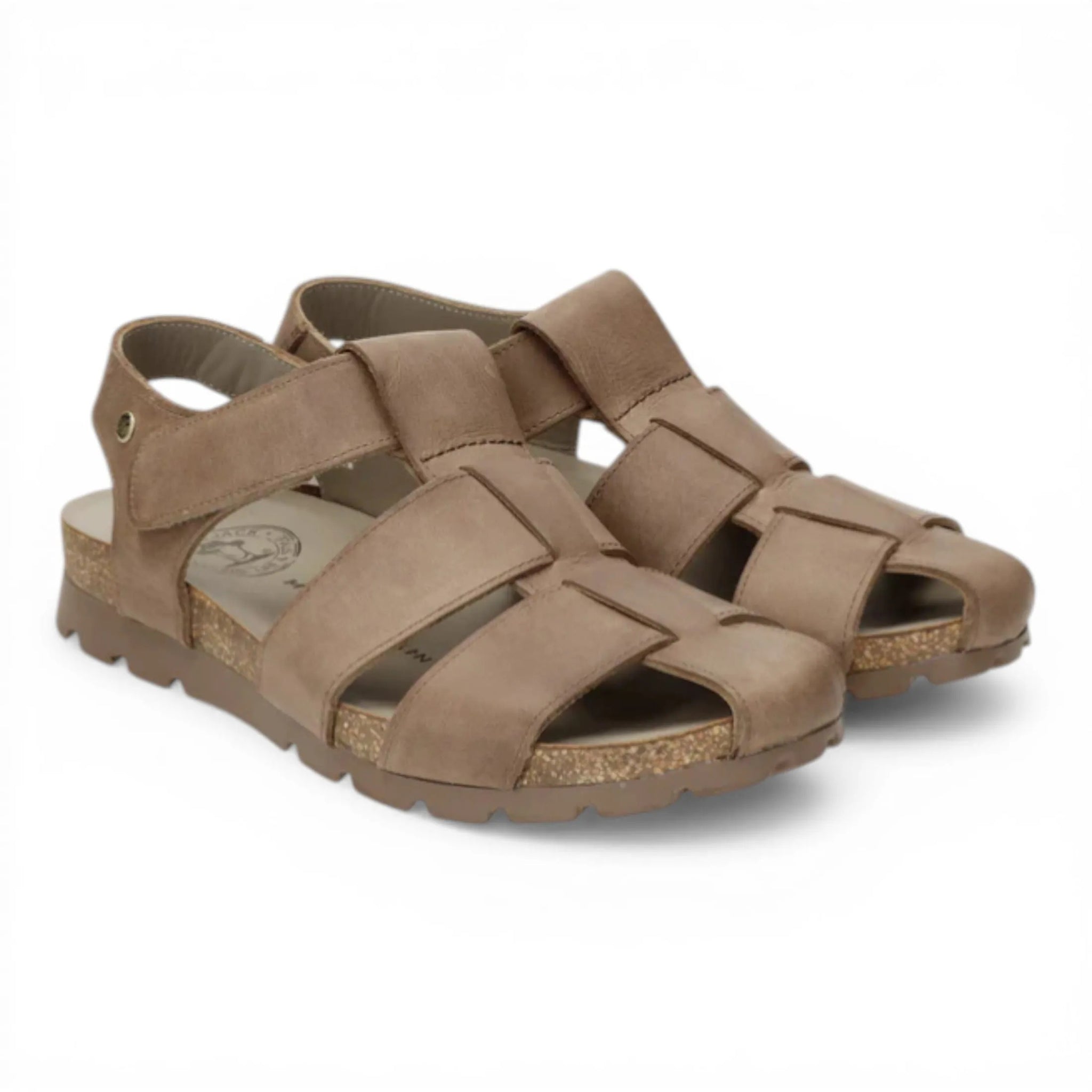 Stanley C8 - Sandale bărbătești din piele taupe impermeabile