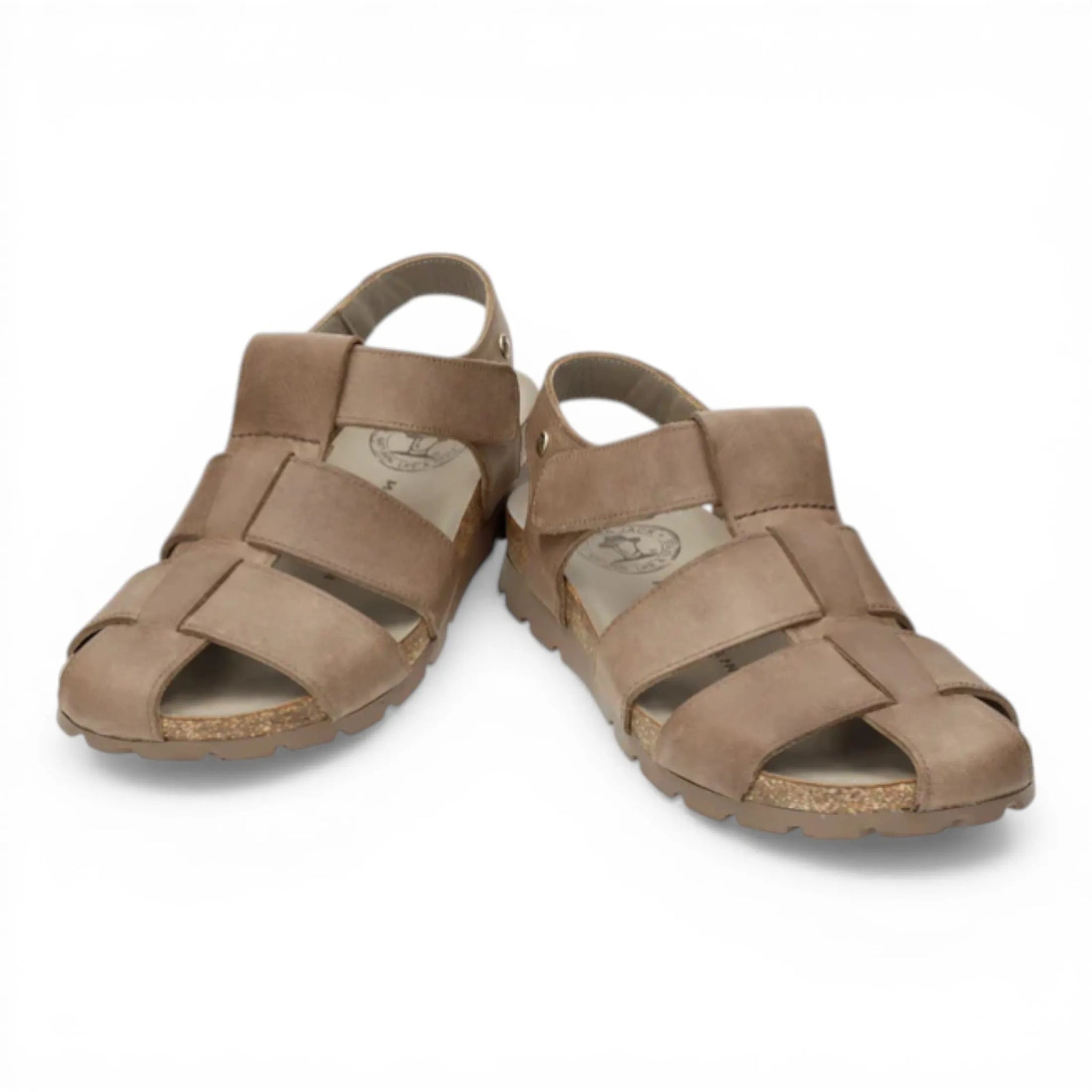 Stanley C8 - Sandale bărbătești din piele taupe impermeabile