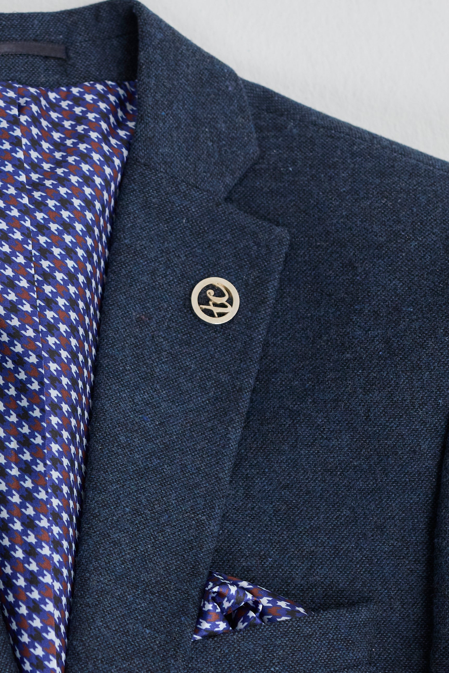 Costum bărbătesc bleumarin Peaky Blinders din lână