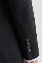 Costum bărbătesc negru vintage din anii 1920