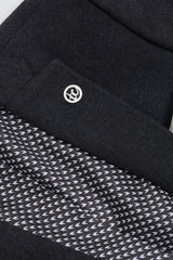 Costum bărbătesc negru vintage din anii 1920