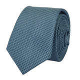 Men's Tie Pocket Sqaure Set Formal Solid Necktie - Turquoise