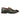 Tristian - Mocasini bărbătești din piele verde cu model herringbone din tweed