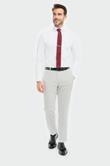 Tropez - Pantaloni eleganti gri pentru bărbați